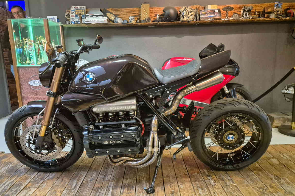 BMW K100 Power Brick - Cafe Racer - Custom Bikes from Brückner Manufaktur
