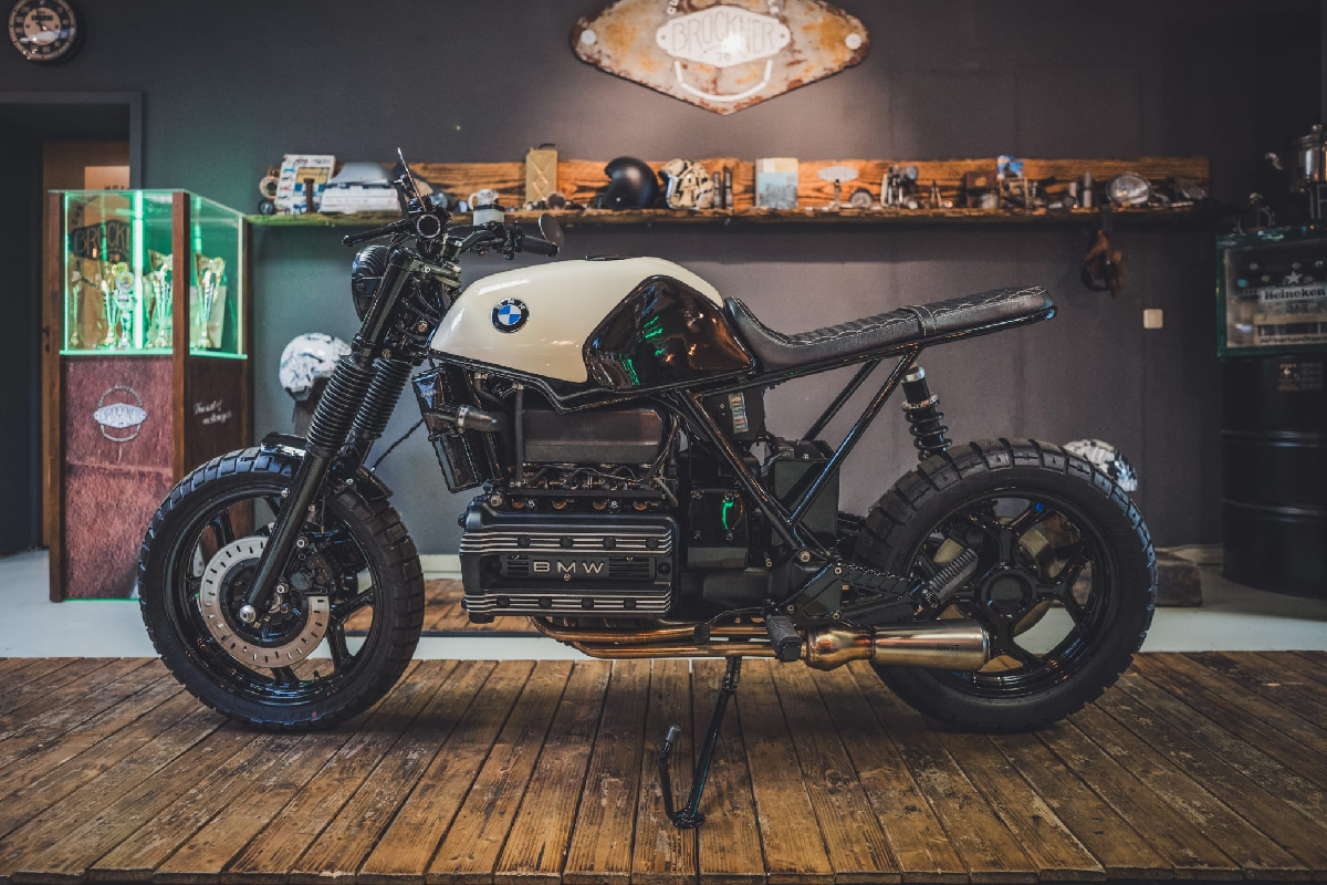 BMW K100 - Black Bullet - Cafe Racer - Custom Bikes from Brückner Manufaktur